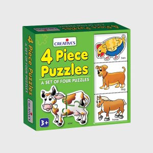 4 Piece Puzzles