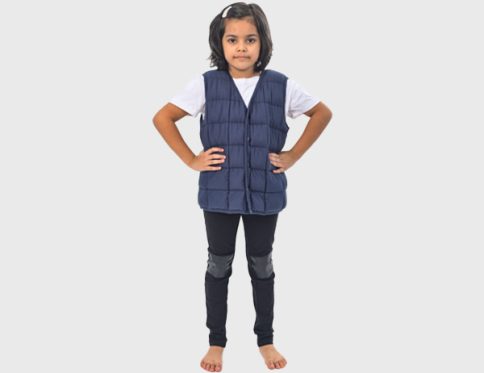 2kg Distributed Weighted Jacket (3-5year old) – Indigo Color