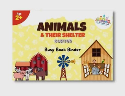 Busy Book – Animals and their Shelter