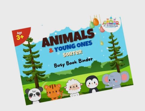 Busy Book – Animals and their Young ones