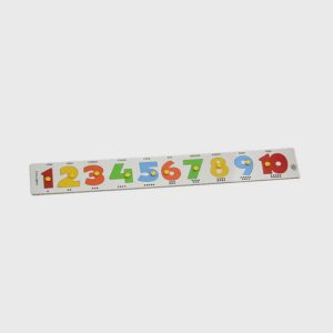 Number Strip Puzzle With Knob 1-10