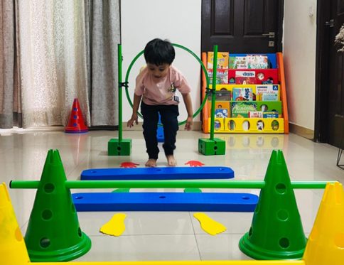 Agility Training /Kids Obstacle Course Training balance & Coordination – 83 pcs