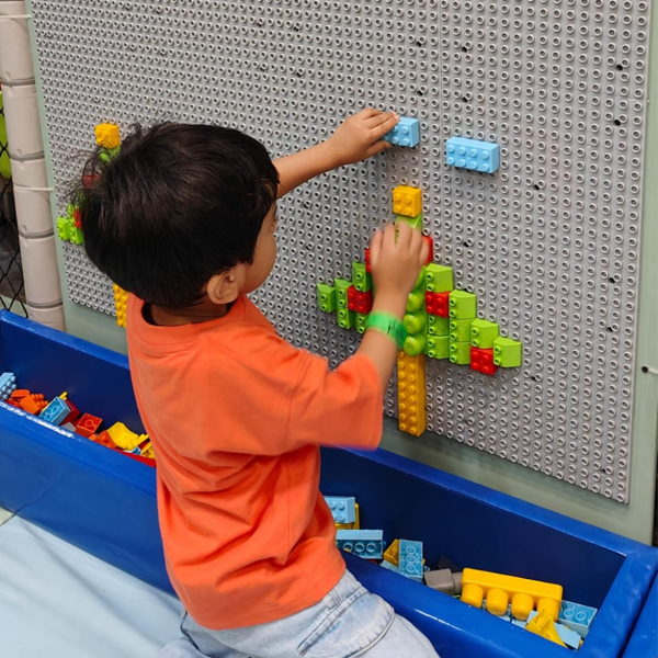 Blocks Wall Plate of 10 x10 inch 2 in 1 (Without Blocks)